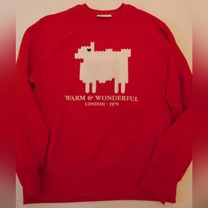 Warm & Wonderful Red Sweater L